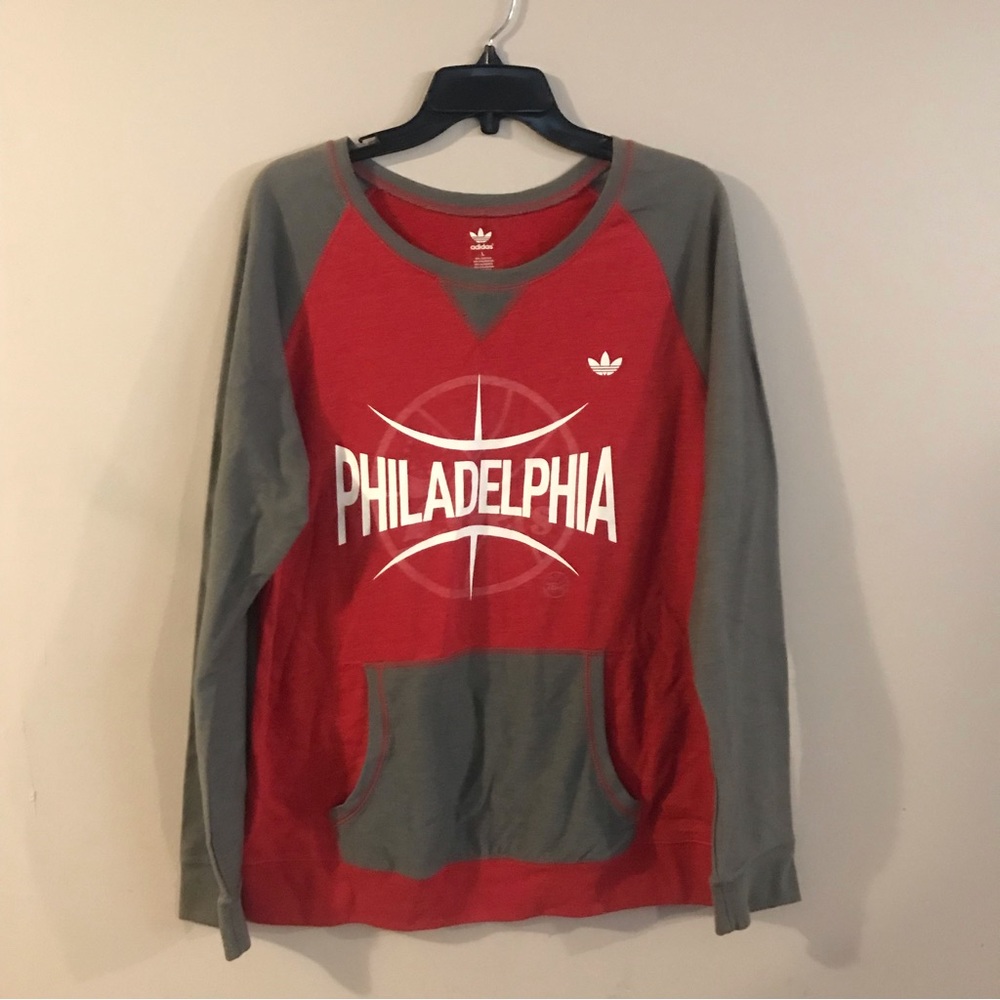 Adidas Philadelphia 76ers sweatshirt large
